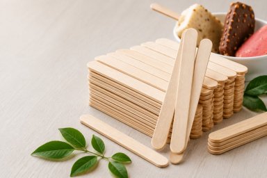 Изготовление палочек для мороженого становится более технологичным процессом
